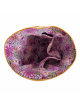 Sac Cabas Bohème Chic en Velours Côtelé Camel & Motif Floral | Fabrication Artisanale