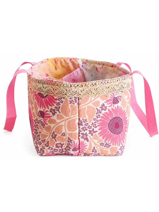 Pétaline – Le Sac Cabas Fleuri rose bohème qui va vous faire craquer.