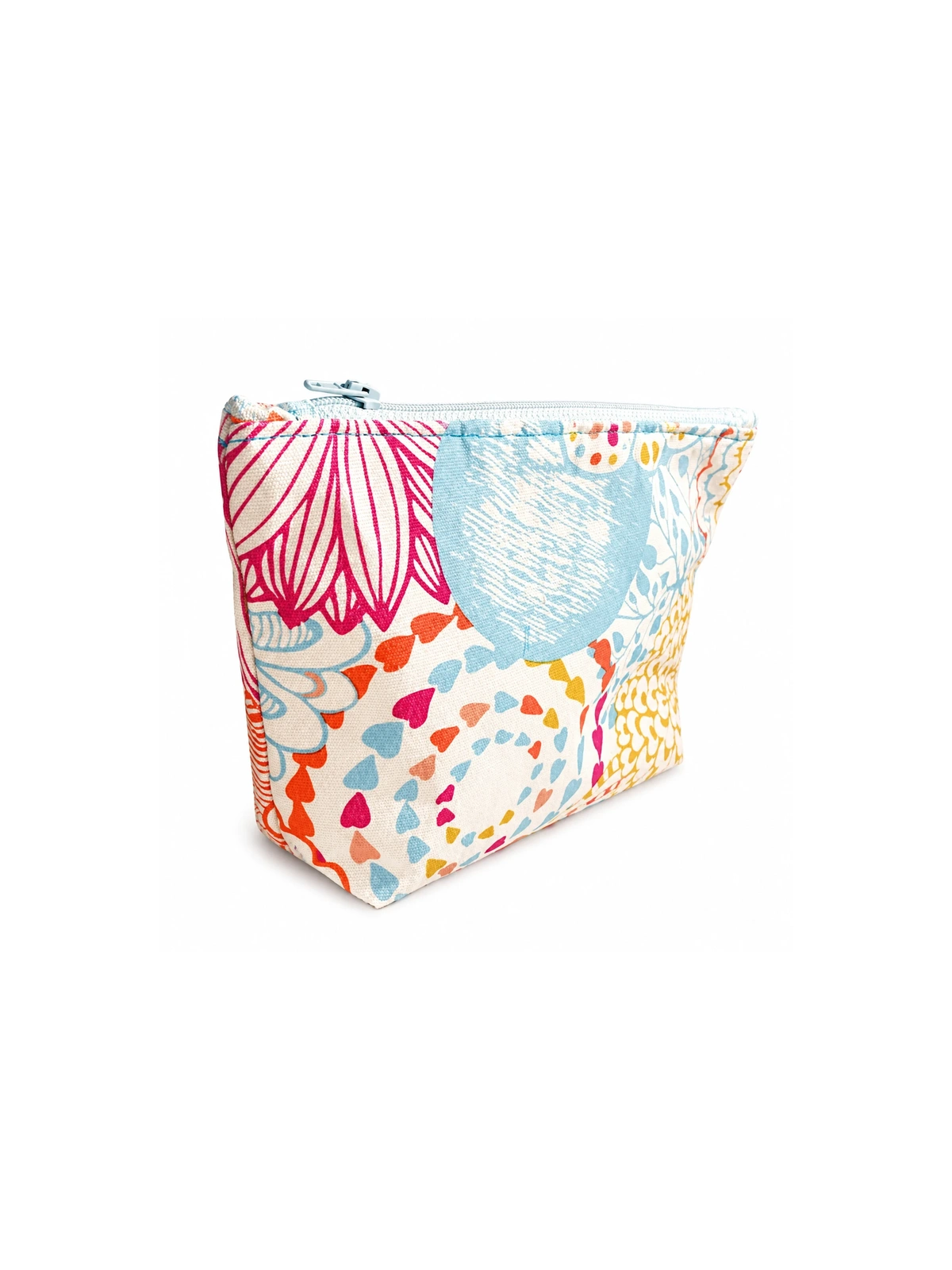 Trousse de toilette plate pour maquillage motifs mandala – trousse plate aux tendances estivales