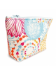 Trousse de toilette plate pour maquillage motifs mandala – trousse plate aux tendances estivales