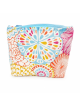 Trousse de toilette plate pour maquillage motifs mandala – trousse plate aux tendances estivales