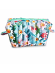 Trousse de toilette imprimé 3D fleurs colorées