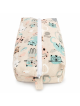 Grande trousse de toilette motifs chats | Pochette de rangement zippée