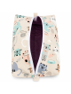 Grande trousse de toilette motifs chats | Pochette de rangement zippée