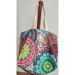 Tote Bag coloré psychédélique