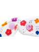 Bavoir Bébé Imperméable – Motif Pois Multicolores