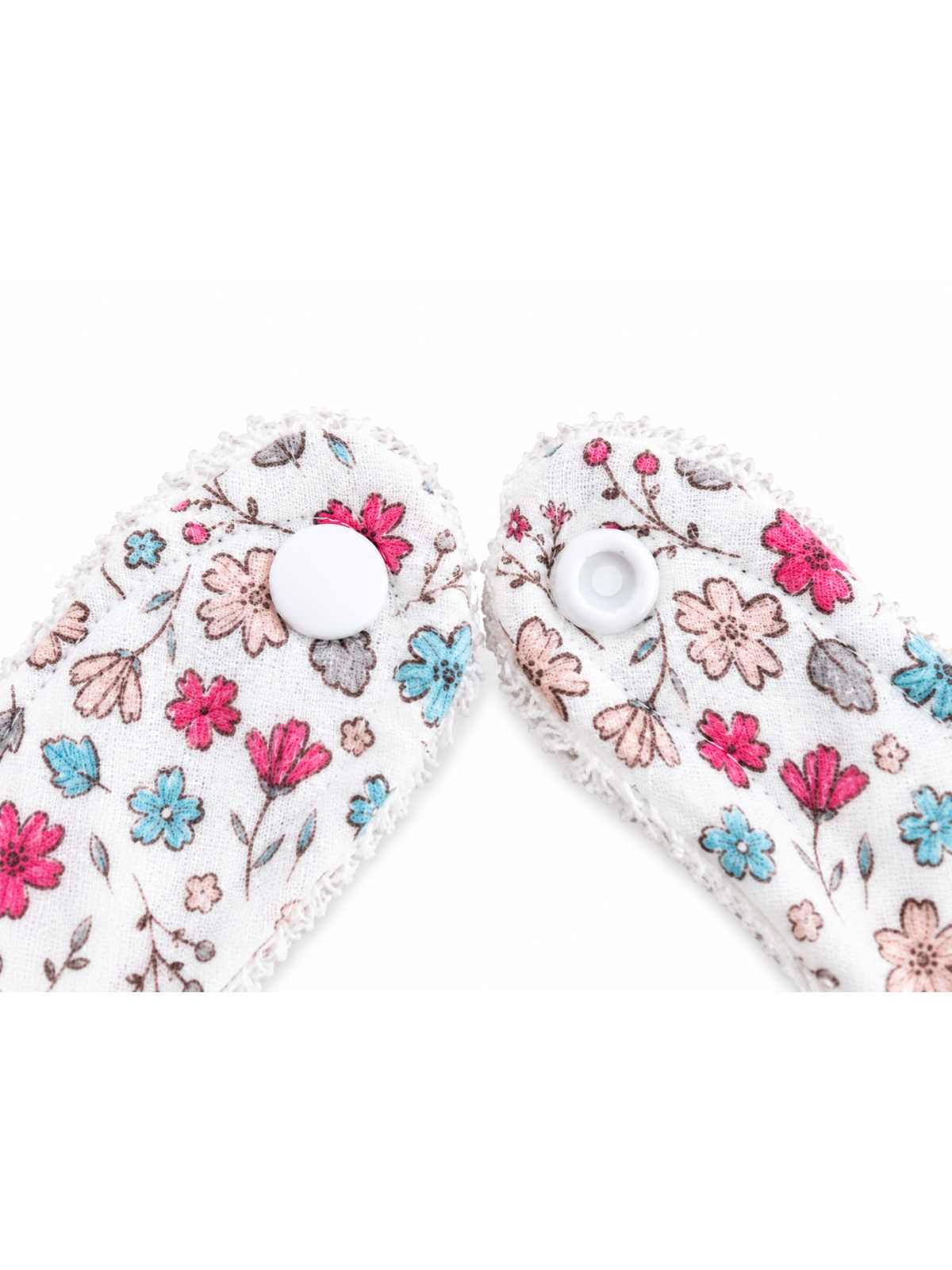 Bavoir Fleur bébé | imprimé fleuri -Doux, Pratique et Élégant